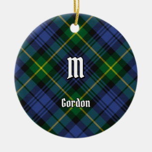 Clan Gordon Tartan Ceramic Ornament