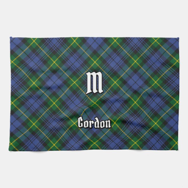 Clan Gordon Tartan Kitchen Towel (Horizontal)