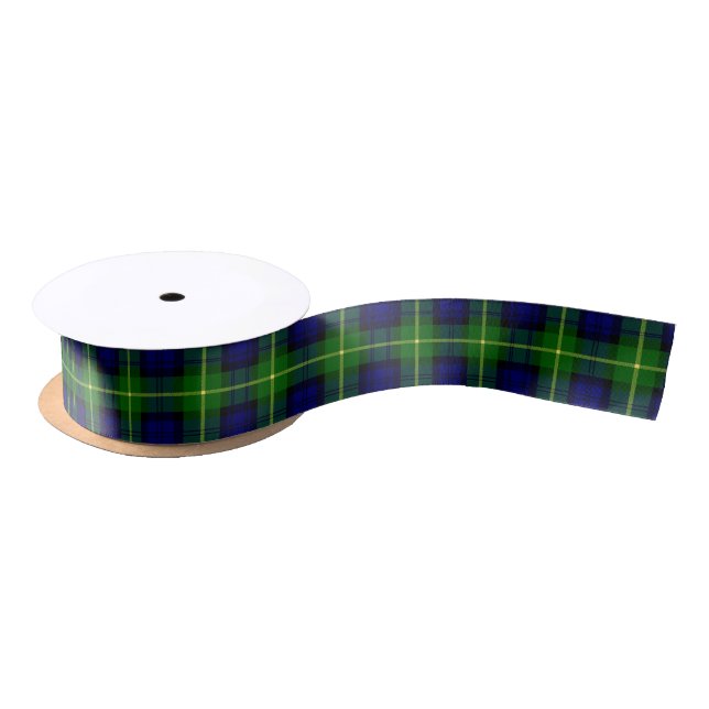 Clan Gordon Tartan Satin Ribbon (Spool)