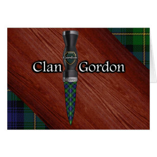 Clan Gordon Tartan Sgian Dubh Blade