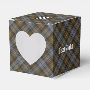 Clan Gordon Weathered Tartan Favour Box