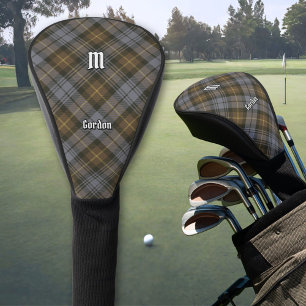 Clan Gordon Weathered Tartan Golf Head Cover