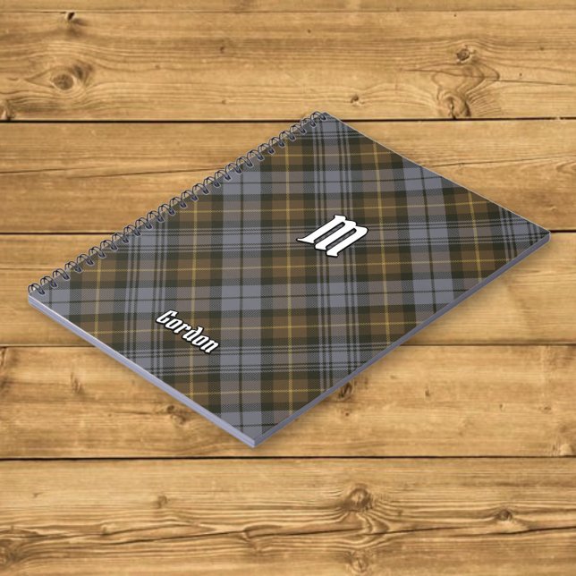 Clan Gordon Weathered Tartan Notebook (Creator Uploaded)