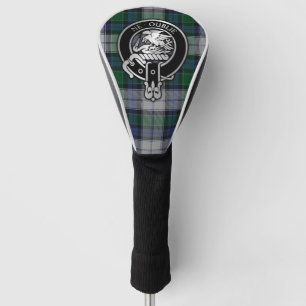 Clan Graham Crest & Dress Tartan Golf Head Cover