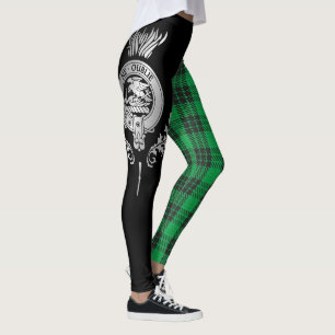 Clan Graham Crest & Tartan Leggings