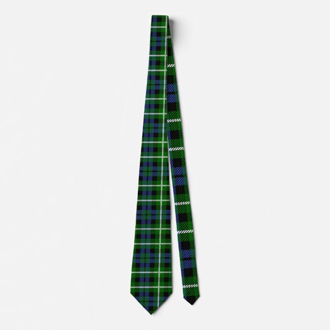 Clan Graham Tartan Tie (Front)