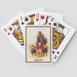Clan Grant Classic Scotland Playing Cards