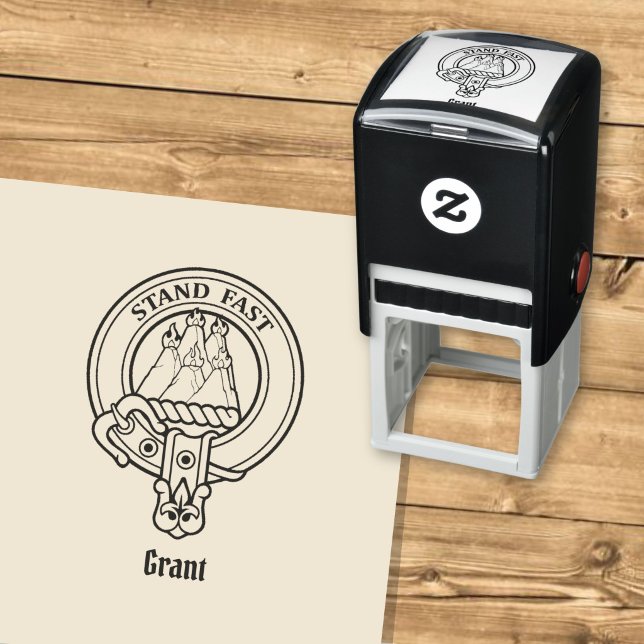 Clan Grant Crest Self-inking Stamp (Creator Uploaded)