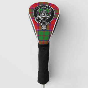Clan Grant Crest & Tartan Golf Head Cover
