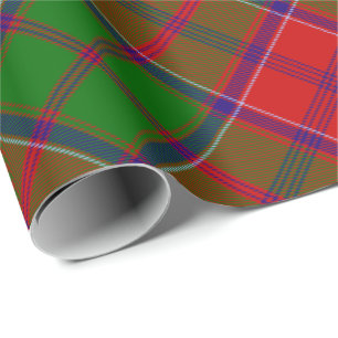 Clan Grant Tartan Wrapping Paper