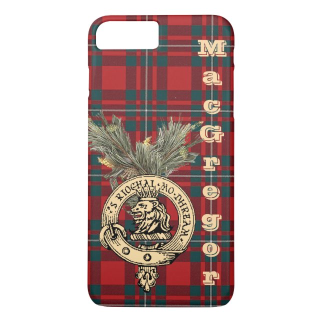 Clan Gregor/MacGregor IPhone 7 Plus Case-Mate iPhone Case (Back)