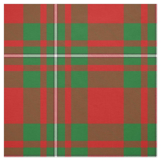 Clan Gregor Tartan Fabric (Swatch)