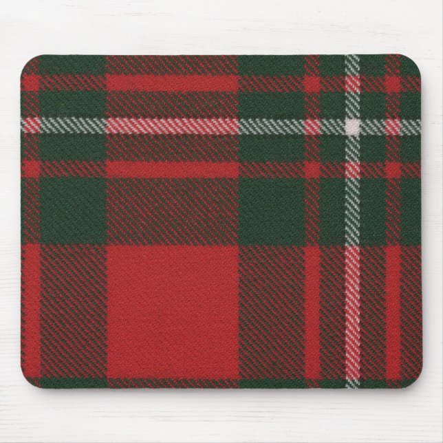 Clan Gregor Tartan Mouse Pad (Front)