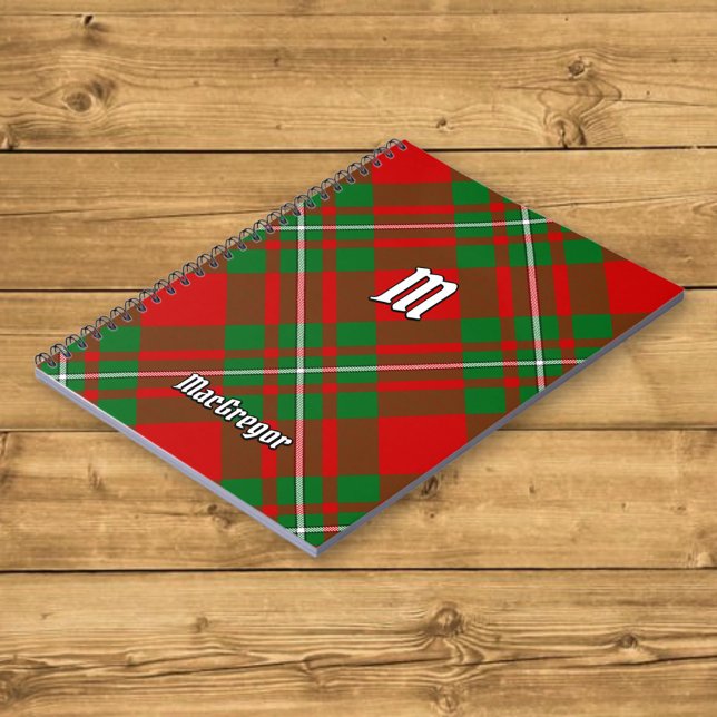 Clan Gregor Tartan Notebook (Creator Uploaded)