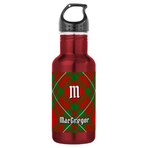 Clan Gregor Tartan Stainless Steel Water Bottle