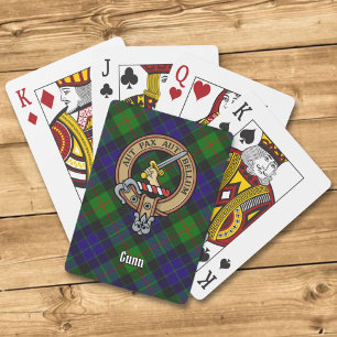 Clan Gunn Crest Playing Cards