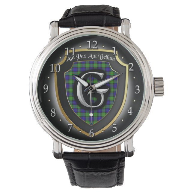 Clan Gunn Scotland Celebration Watch (Front)