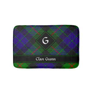 Clan Gunn Tartan Bath Mat