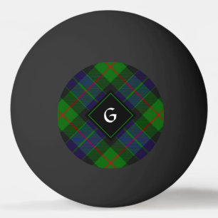 Clan Gunn Tartan Ping Pong Ball