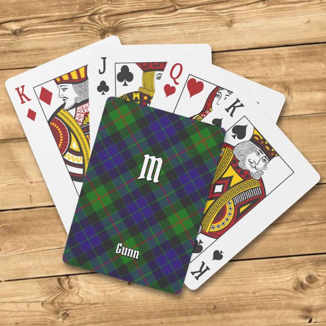 Clan Gunn Tartan Playing Cards (Creator Uploaded)