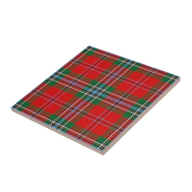 Clan Gunn Tartan  Tile (Side)