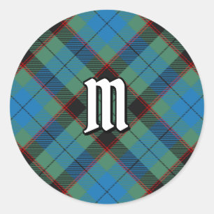 Clan Guthrie Tartan Classic Round Sticker