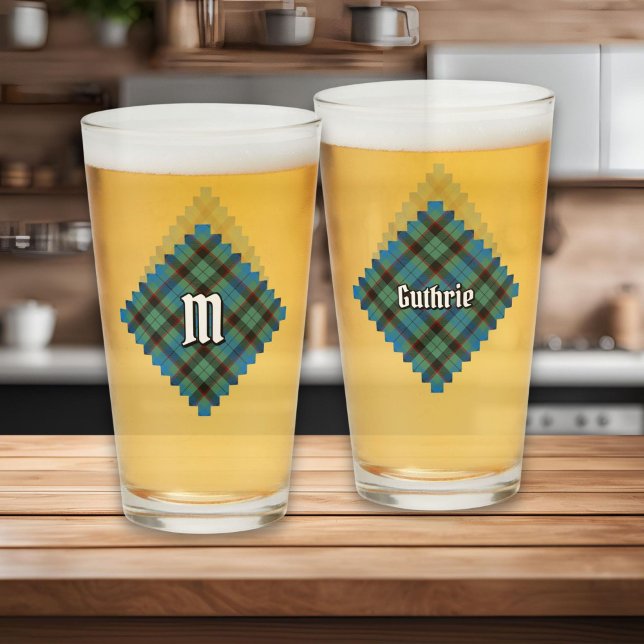 Clan Guthrie Tartan Glass (Creator Uploaded)