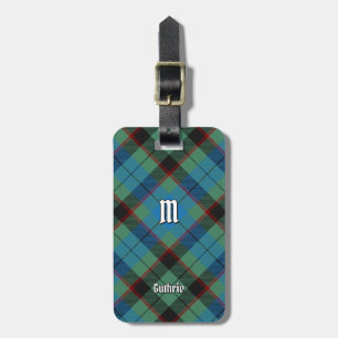 Clan Guthrie Tartan Luggage Tag