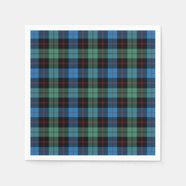 Clan Guthrie Tartan Napkin (Front)