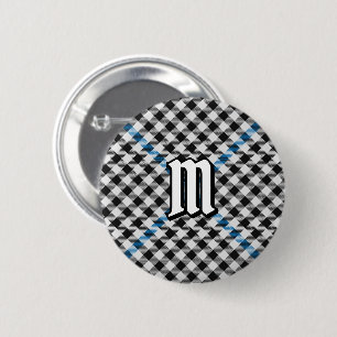 Clan Haig Check Tartan 6 Cm Round Badge