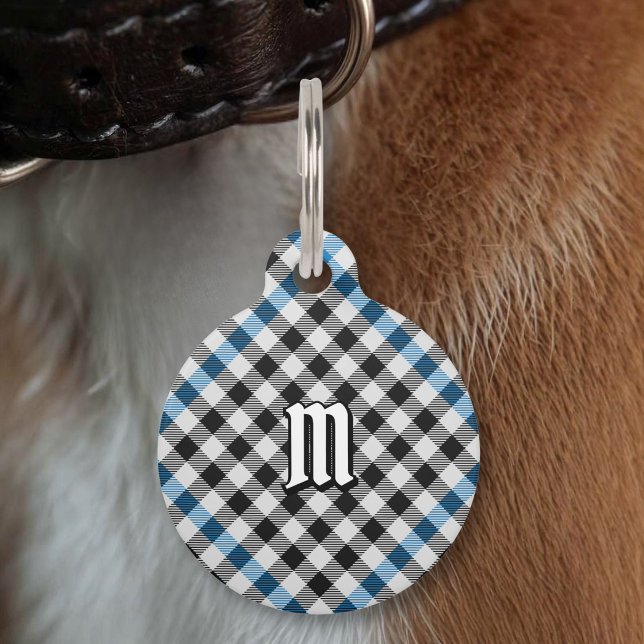 Clan Haig Check Tartan Pet Tag (Creator Uploaded)