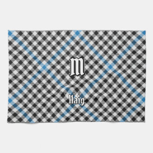 Clan Haig Check Tartan Tea Towel