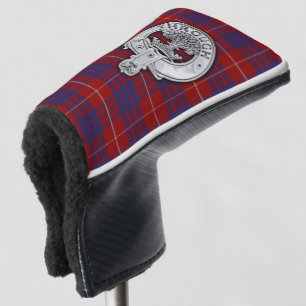 Clan Hamilton Crest & Tartan Golf Head Cover
