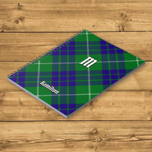 Clan Hamilton Hunting Tartan Notebook