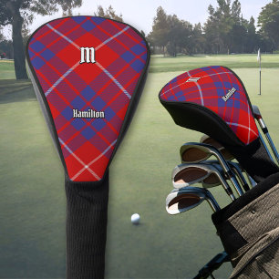 Clan Hamilton Red Golf Head Cover