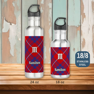 Clan Hamilton Red Tartan 710 Ml Water Bottle