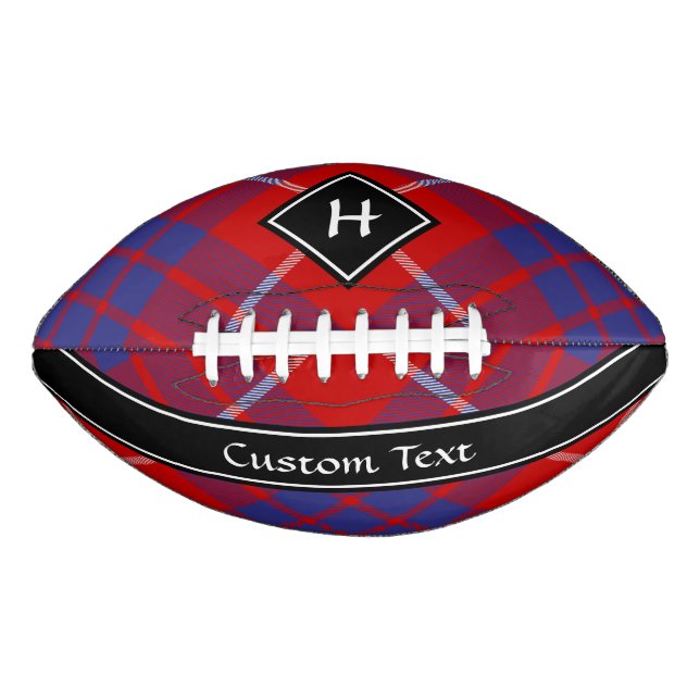 Clan Hamilton Red Tartan Football (Front)