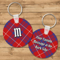 Clan Hamilton Red Tartan Keychain