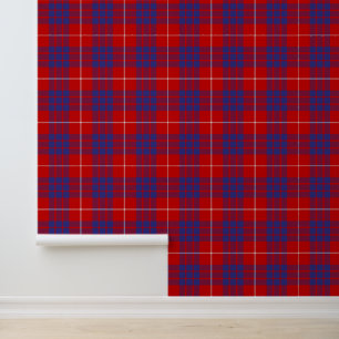 Clan Hamilton Red Tartan Wallpaper