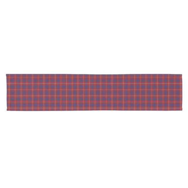 Clan Hamilton Tartan Plaid Table Runner (Horizontal)
