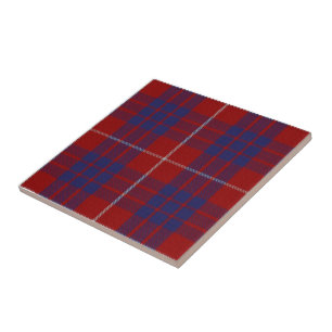 Clan Hamilton Tartan Tile