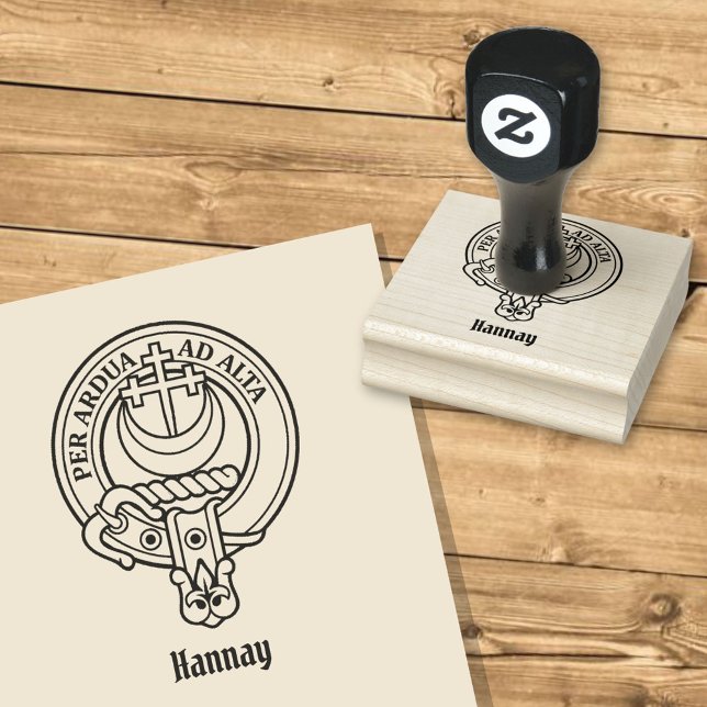 Clan Hannay Crest Rubber Stamp (Creator Uploaded)