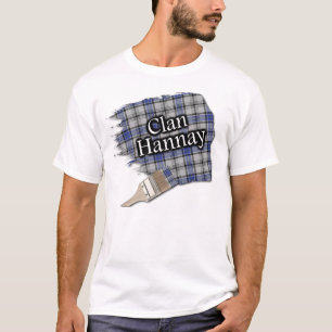 Clan Hannay Scottish Tartan Paint Shirt