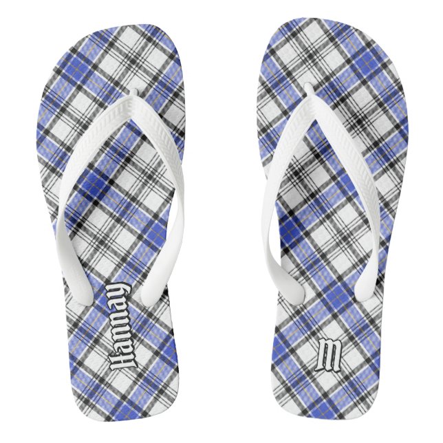 Clan Hannay Tartan Jandals (Footbed)