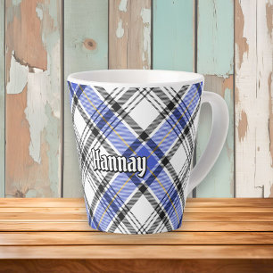 Clan Hannay Tartan Latte Mug