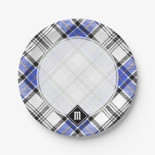 Clan Hannay Tartan Paper Plate
