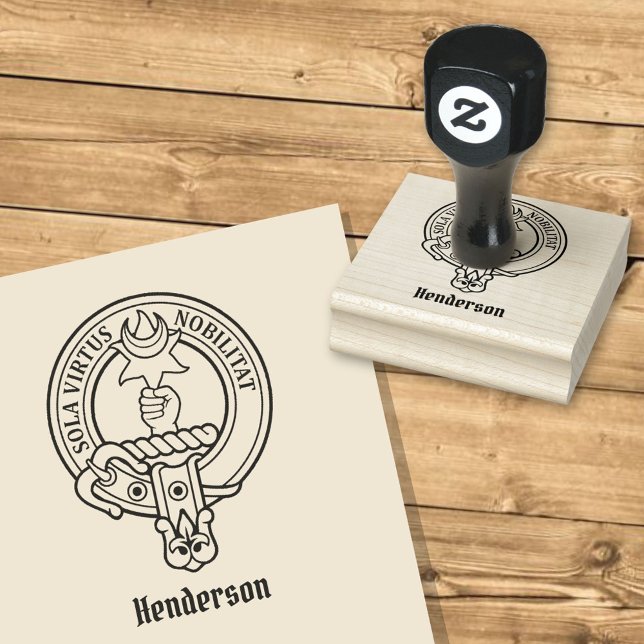 Clan Henderson Crest Rubber Stamp (Creator Uploaded)