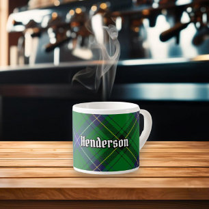 Clan Henderson Tartan Espresso Cup