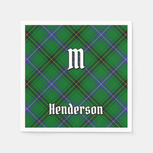 Clan Henderson Tartan Napkin