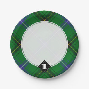 Clan Henderson Tartan Paper Plate